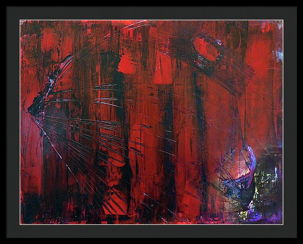 Freddy Was Here - Framed Print
