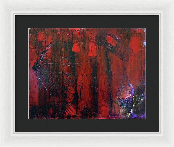 Freddy Was Here - Framed Print
