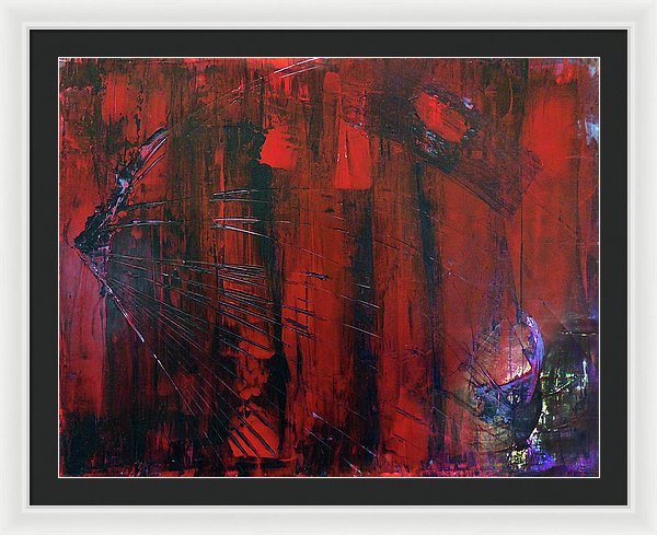 Freddy Was Here - Framed Print
