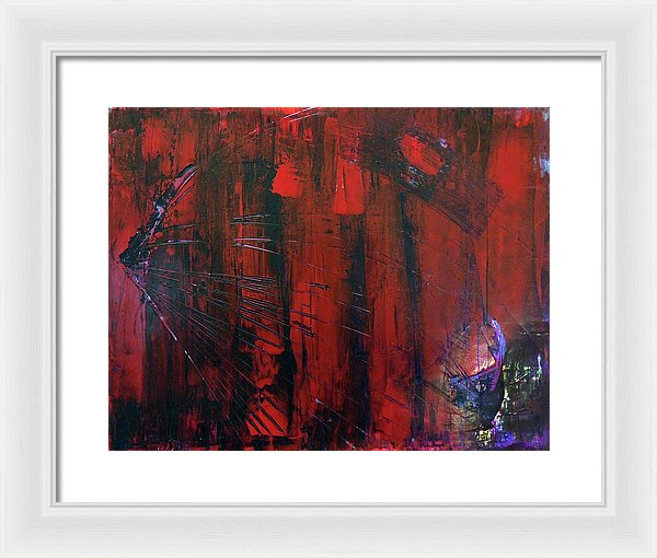 Freddy Was Here - Framed Print