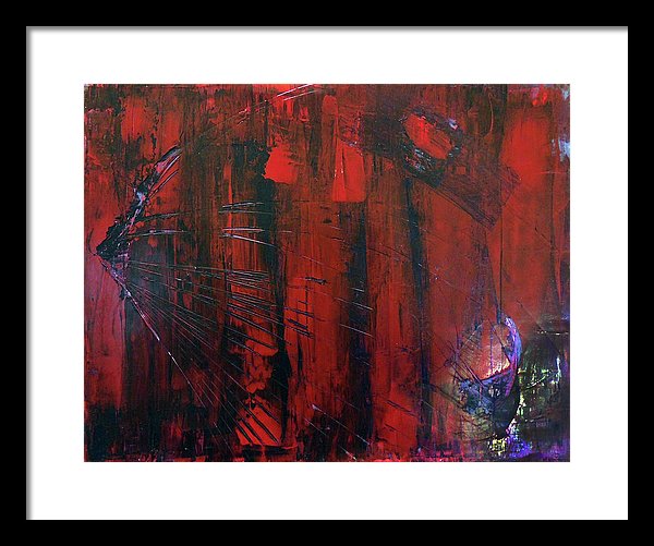 Freddy Was Here - Framed Print