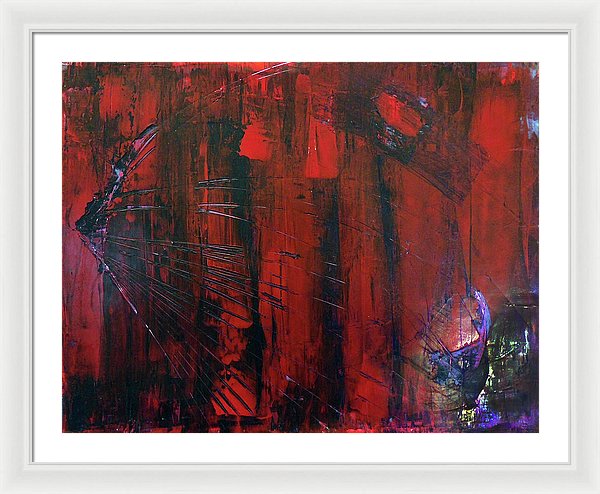 Freddy Was Here - Framed Print