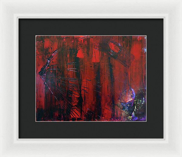Freddy Was Here - Framed Print