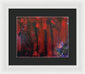 Freddy Was Here - Framed Print