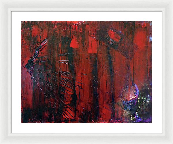 Freddy Was Here - Framed Print