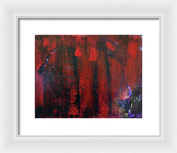 Freddy Was Here - Framed Print