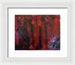 Freddy Was Here - Framed Print
