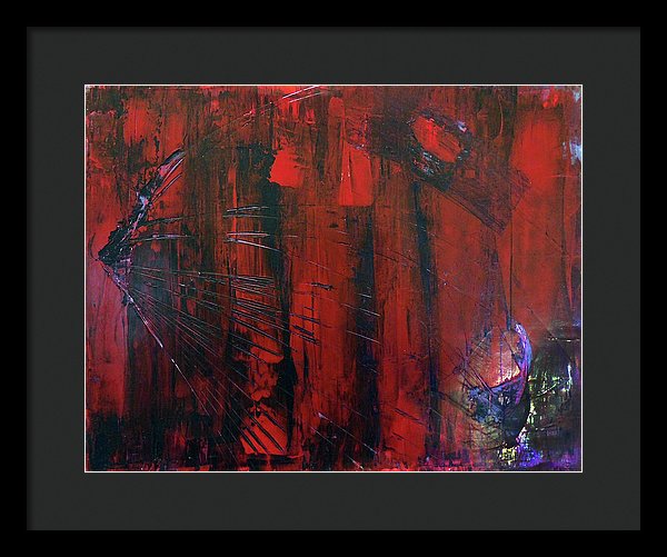 Freddy Was Here - Framed Print