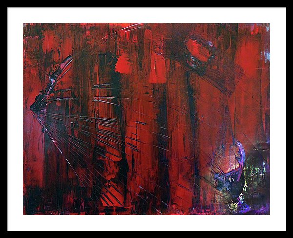 Freddy Was Here - Framed Print
