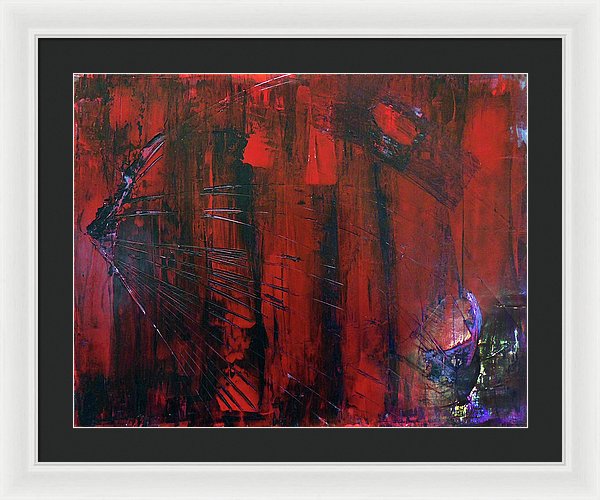 Freddy Was Here - Framed Print