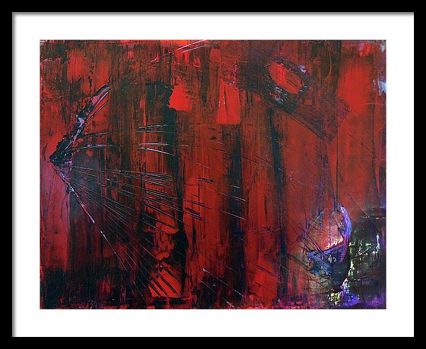 Freddy Was Here - Framed Print