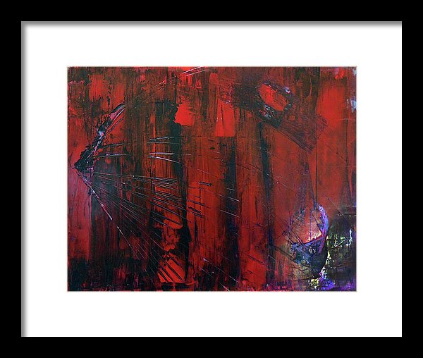 Freddy Was Here - Framed Print