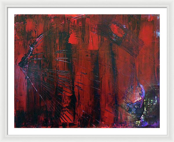 Freddy Was Here - Framed Print