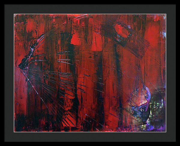 Freddy Was Here - Framed Print