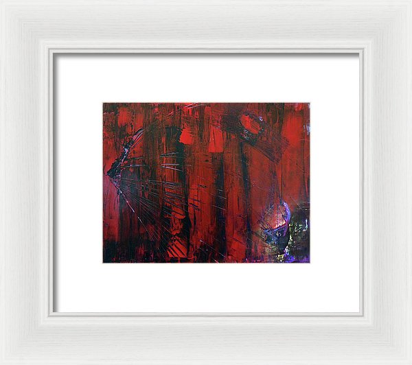 Freddy Was Here - Framed Print