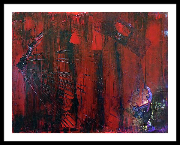 Freddy Was Here - Framed Print