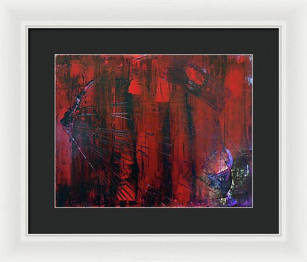 Freddy Was Here - Framed Print