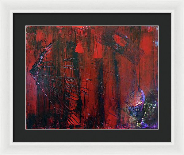 Freddy Was Here - Framed Print