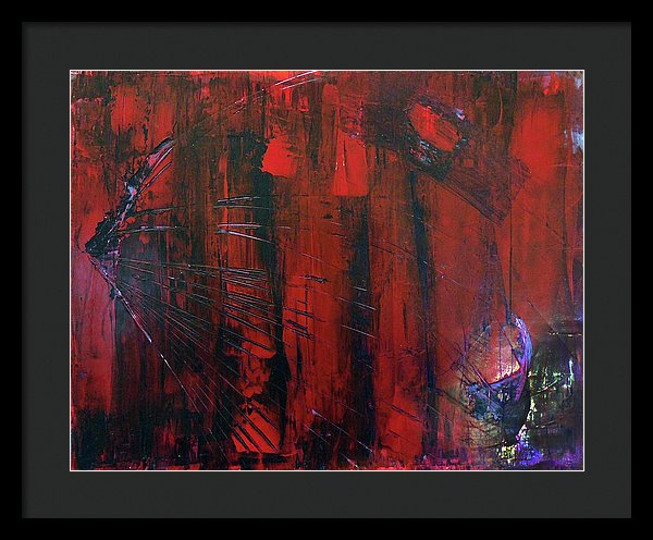 Freddy Was Here - Framed Print