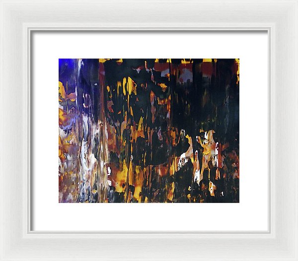 Georgy Porgy Pudding Pie - Framed Print
