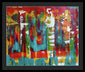 I Showed Up On Time - Framed Print