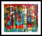 I Showed Up On Time - Framed Print