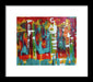I Showed Up On Time - Framed Print