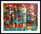 I Showed Up On Time - Framed Print