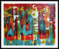 I Showed Up On Time - Framed Print
