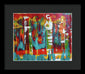 I Showed Up On Time - Framed Print