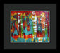 I Showed Up On Time - Framed Print