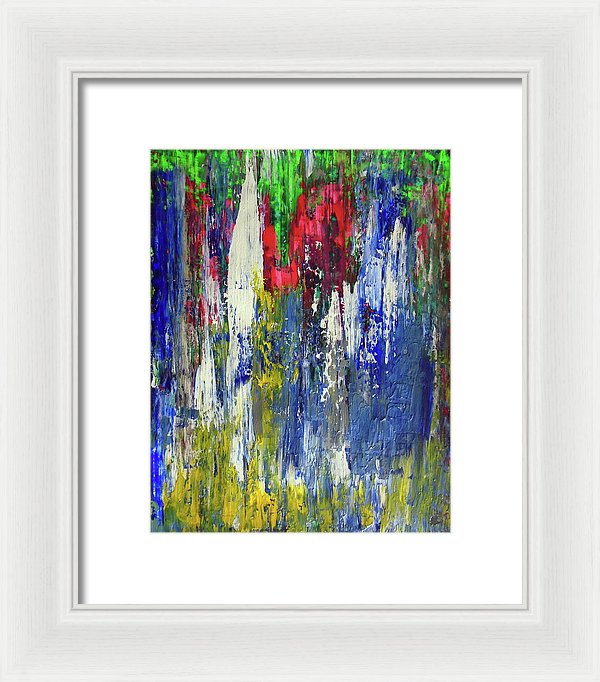 Let Me Do This One Right Quick Because I Havent Painted Shit In A Minute 2 - Framed Print