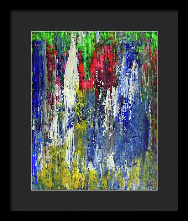 Let Me Do This One Right Quick Because I Havent Painted Shit In A Minute 2 - Framed Print