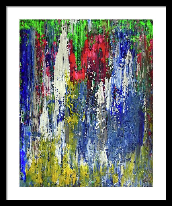 Let Me Do This One Right Quick Because I Havent Painted Shit In A Minute 2 - Framed Print