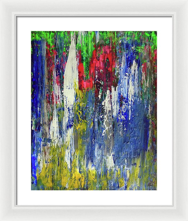 Let Me Do This One Right Quick Because I Havent Painted Shit In A Minute 2 - Framed Print
