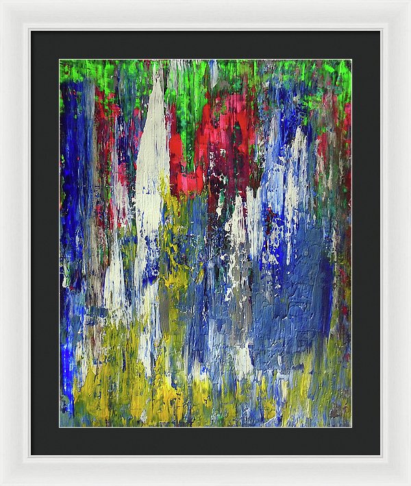Let Me Do This One Right Quick Because I Havent Painted Shit In A Minute 2 - Framed Print