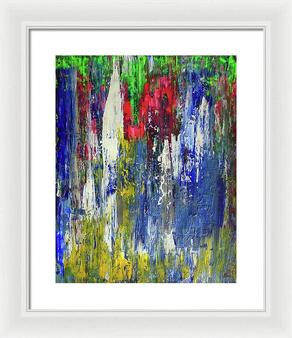 Let Me Do This One Right Quick Because I Havent Painted Shit In A Minute 2 - Framed Print