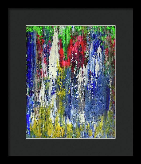 Let Me Do This One Right Quick Because I Havent Painted Shit In A Minute 2 - Framed Print