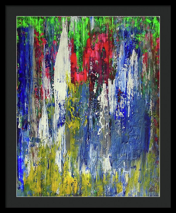 Let Me Do This One Right Quick Because I Havent Painted Shit In A Minute 2 - Framed Print