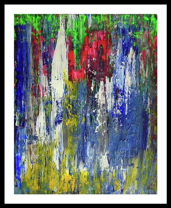Let Me Do This One Right Quick Because I Havent Painted Shit In A Minute 2 - Framed Print