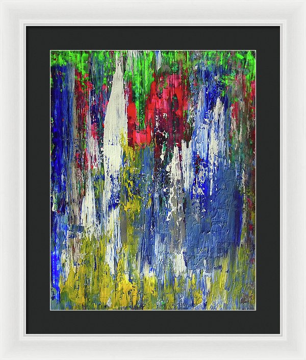 Let Me Do This One Right Quick Because I Havent Painted Shit In A Minute 2 - Framed Print