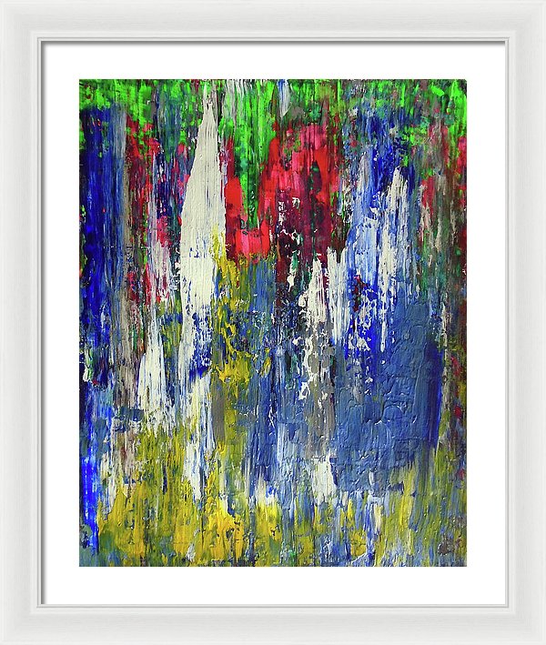 Let Me Do This One Right Quick Because I Havent Painted Shit In A Minute 2 - Framed Print