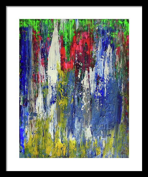 Let Me Do This One Right Quick Because I Havent Painted Shit In A Minute 2 - Framed Print