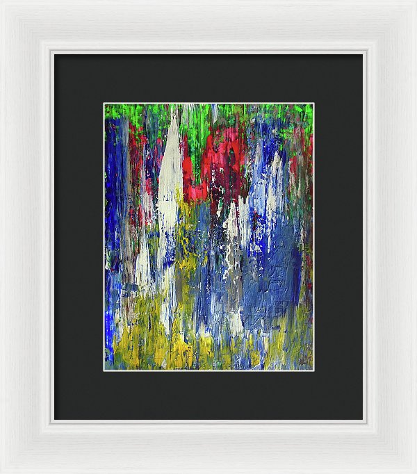Let Me Do This One Right Quick Because I Havent Painted Shit In A Minute 2 - Framed Print