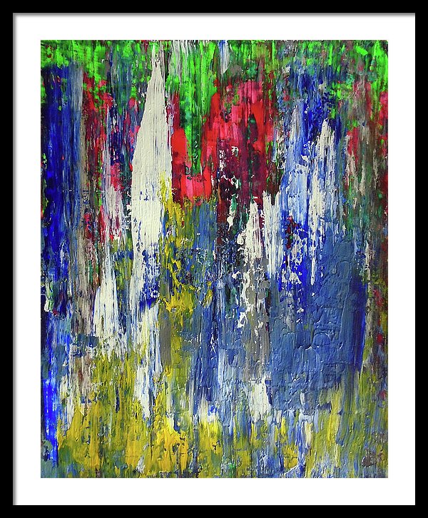 Let Me Do This One Right Quick Because I Havent Painted Shit In A Minute 2 - Framed Print