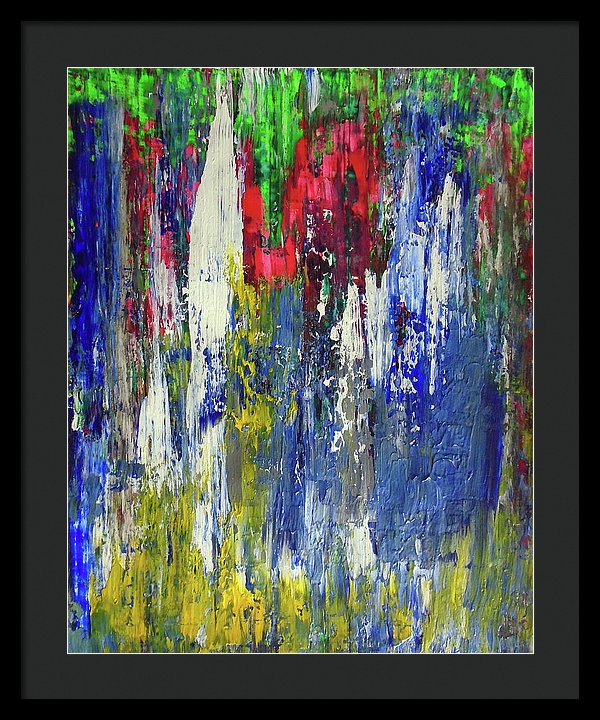 Let Me Do This One Right Quick Because I Havent Painted Shit In A Minute 2 - Framed Print