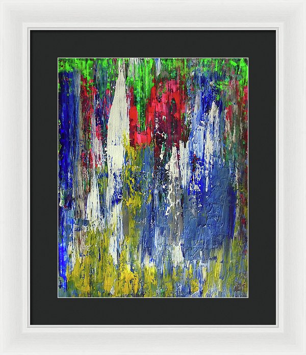 Let Me Do This One Right Quick Because I Havent Painted Shit In A Minute 2 - Framed Print