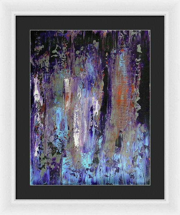 Let Me Do This One Right Quick Because I Havent Painted Shit In A Minute - Framed Print