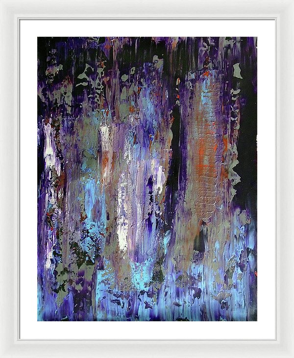 Let Me Do This One Right Quick Because I Havent Painted Shit In A Minute - Framed Print