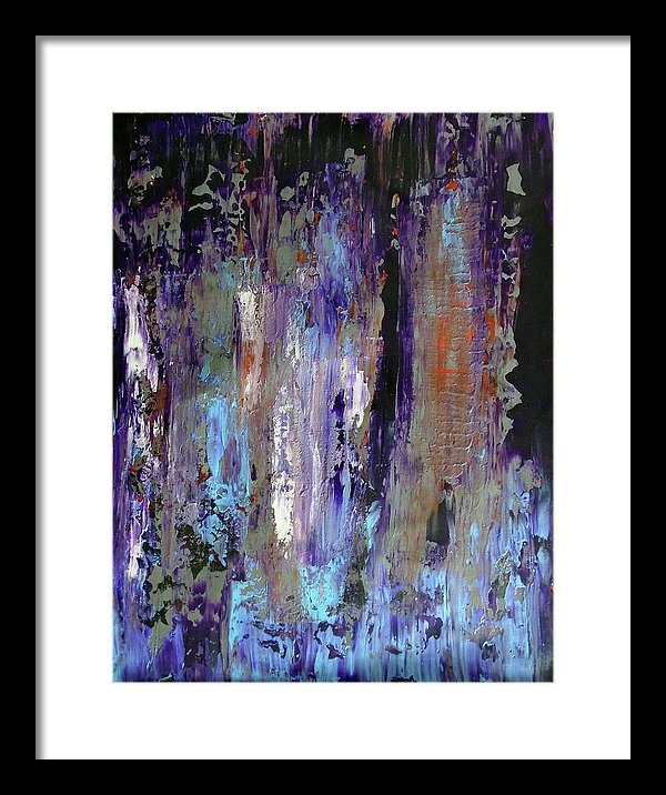 Let Me Do This One Right Quick Because I Havent Painted Shit In A Minute - Framed Print